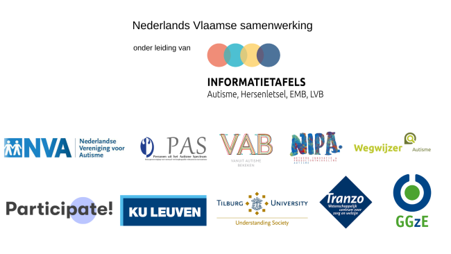 Logo's samenwerking Autisme en seksualiteit